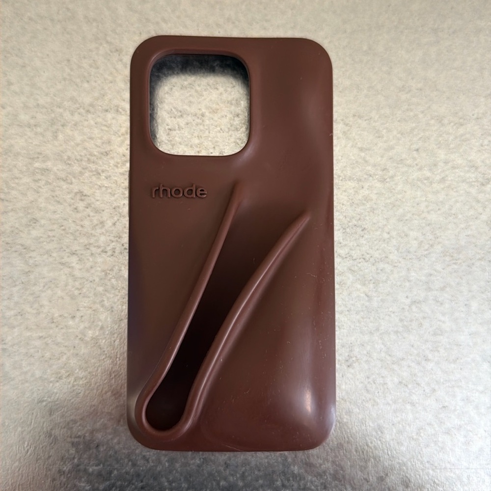 rhode brown case | iphone 15 pro